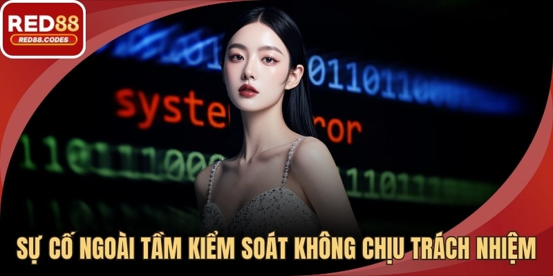 Sự cố ngoài tầm kiểm soát không chịu trách nhiệm